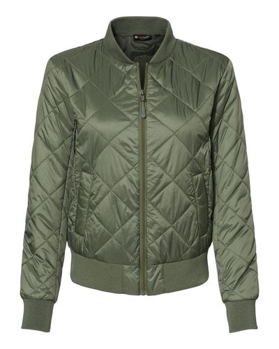 Weatherproof Women's HeatLast Quilted Packable Bomber image thumbnail Weatherproof Women's HeatLast Quilted Packable Bomber image thumbnail