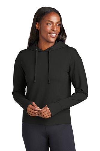 Sport-Tek Ladies Sport-Wick Flex Fleece Pullover Hoodie image thumbnail