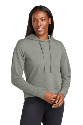 Sport-Tek Ladies Sport-Wick Flex Fleece Pullover Hoodie image thumbnail