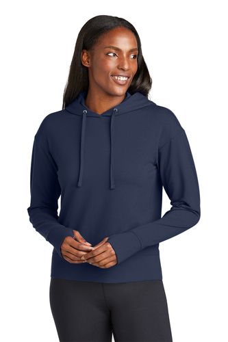 Sport-Tek Ladies Sport-Wick Flex Fleece Pullover Hoodie image thumbnail