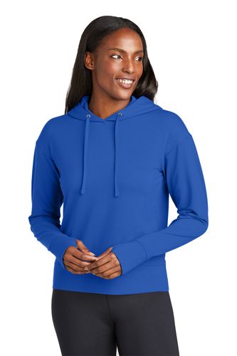 Sport-Tek Ladies Sport-Wick Flex Fleece Pullover Hoodie image thumbnail