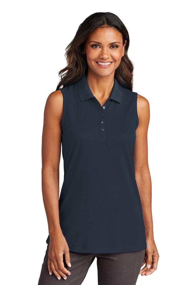 Port Authority Ladies Dry Zone UV Micro-Mesh Sleeveless Polo primary image