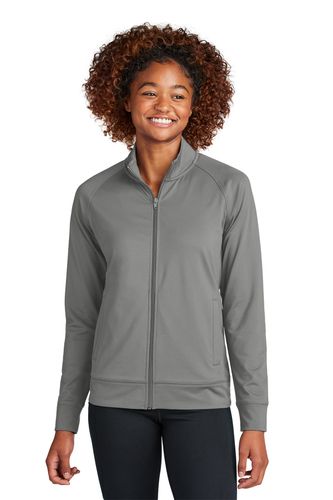 Sport-Tek Ladies Sport-Wick Stretch Full-Zip Cadet Jacket image thumbnail Sport-Tek Ladies Sport-Wick Stretch Full-Zip Cadet Jacket image thumbnail