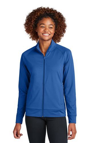 Sport-Tek Ladies Sport-Wick Stretch Full-Zip Cadet Jacket image thumbnail Sport-Tek Ladies Sport-Wick Stretch Full-Zip Cadet Jacket image thumbnail