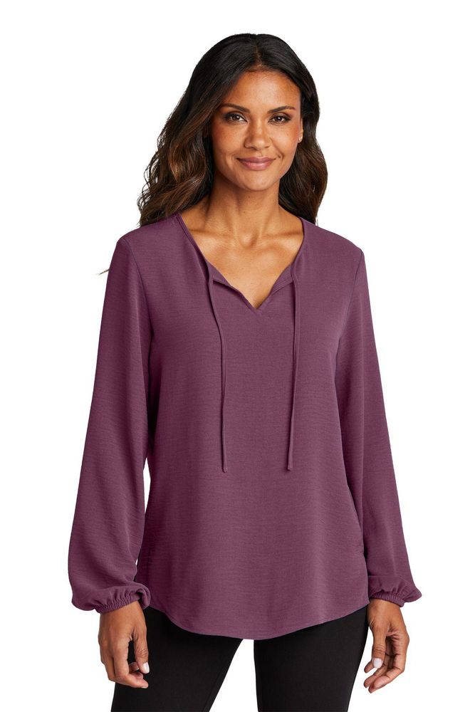 Port Authority Ladies Textured Crepe Blouse primary image