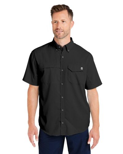 HUK Men's Tide Point Short Sleeve Shirt image thumbnail
