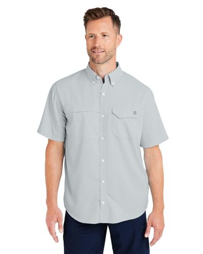 HUK Men's Tide Point Short Sleeve Shirt image thumbnail
