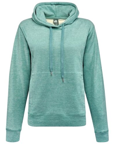 J America Ladies' Electric Fleece Hooded Sweatshirt image thumbnail J America Ladies' Electric Fleece Hooded Sweatshirt image thumbnail