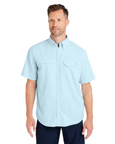 HUK Men's Tide Point Short Sleeve Shirt image thumbnail