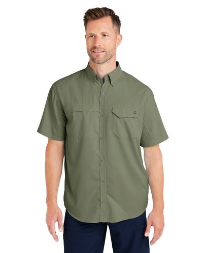 HUK Men's Tide Point Short Sleeve Shirt image thumbnail
