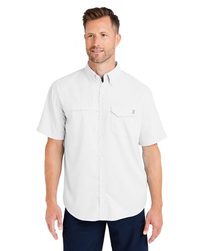 HUK Men's Tide Point Short Sleeve Shirt image thumbnail