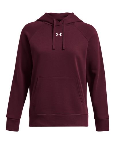 Under Armour Ladies' Rival Fleece Hooded Sweatshirt  image thumbnail