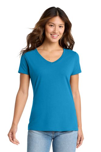 Port & Co Women's Fan Favorite V-Neck Tee image thumbnail