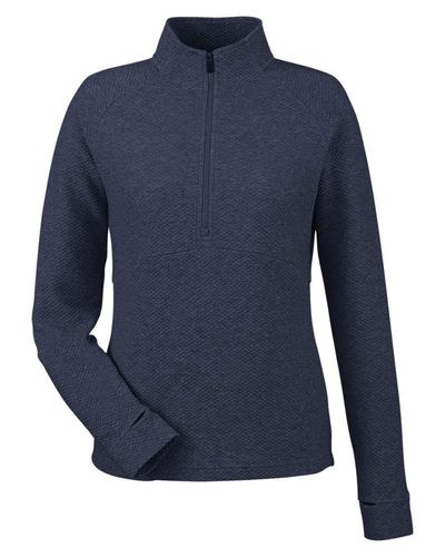 Women's Spirit Textured Quarter-Zip Pullover image thumbnail