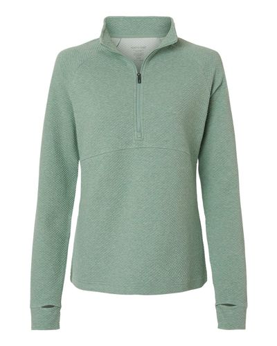 Women's Spirit Textured Quarter-Zip Pullover image thumbnail