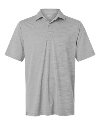 Paragon Men's Bohemian Striped Heather Performance Polo image thumbnail