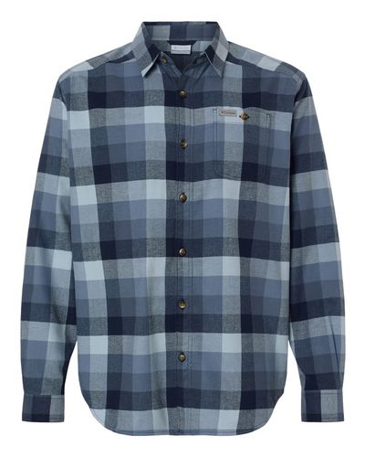 Columbia Men's Cornell Woods Flannel Shirt image thumbnail Columbia Men's Cornell Woods Flannel Shirt image thumbnail