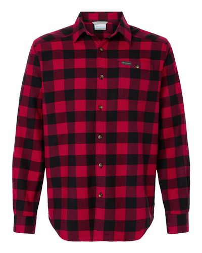 Columbia Men's Cornell Woods Flannel Shirt image thumbnail Columbia Men's Cornell Woods Flannel Shirt image thumbnail