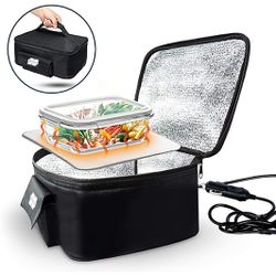 Image of Portable Mini Oven Lunch Box