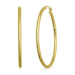 Image of Gold Hoop Earrings 