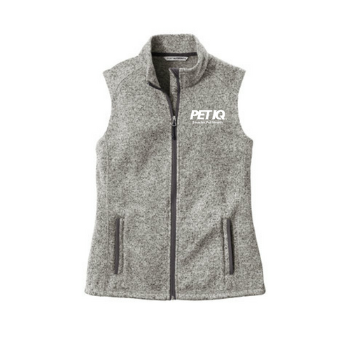 Port Authority Ladies Sweater Fleece Vest image thumbnail