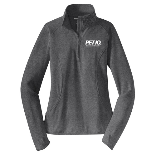 Sport-Tek® Ladies Sport-Wick® Stretch 1/4-Zip Pullover image thumbnail