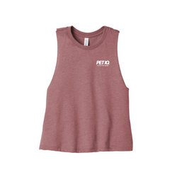 Image of Women's Racerback Cropped Tank