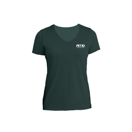 Ladies Performance Blend V-Neck Tee image thumbnail