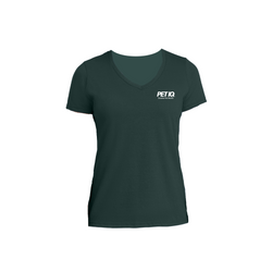 Image of Ladies Performance Blend V-Neck Tee