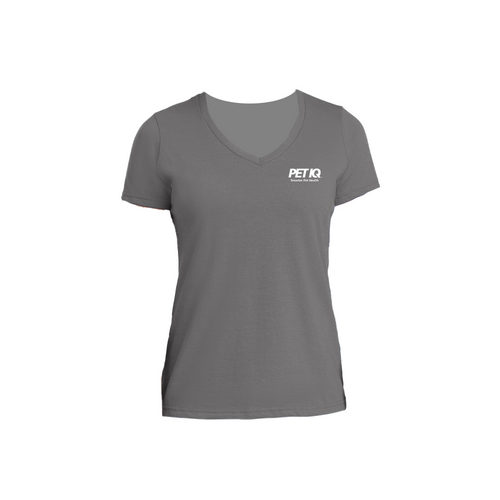 Ladies Performance Blend V-Neck Tee image thumbnail