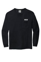 Image of Comfort Colors Long Sleeve Pocket Tee