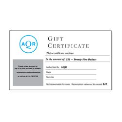 Image of $25.00 E-Gift Certificate