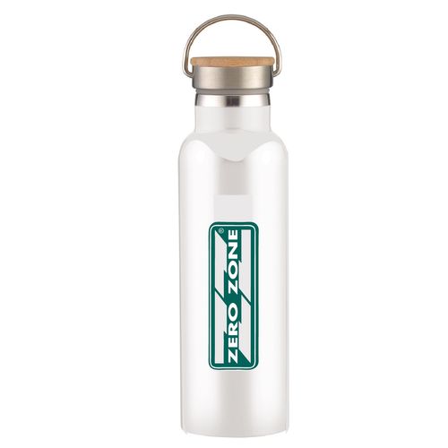 Image of 21 Oz. Tipton Stainless Steel Bottle With Bamboo Lid