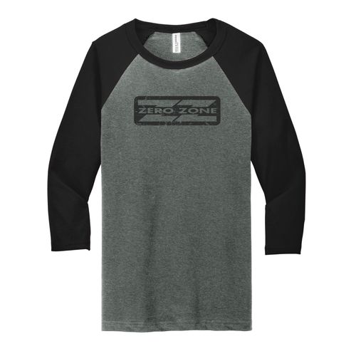 Image of BELLA+CANVAS Unisex 3/4-Sleeve Baseball Tee