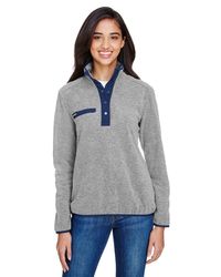 Image of Dri Duck Aspen Mélange Mountain Fleece Pullover