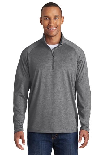 Sport-Tek Tall Sport-Wick Stretch 1/2-Zip Pullover image thumbnail