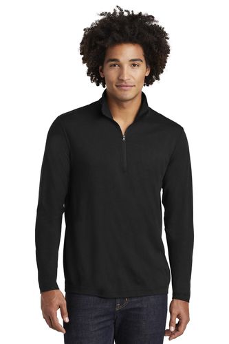 Sport-Tek PosiCharge Tri-Blend Wicking 1/4-Zip Pullover image thumbnail