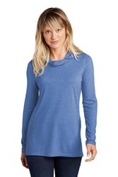 Image of Sport-Tek Ladies PosiCharge Tri-Blend Wicking Long Sleeve Hoodie