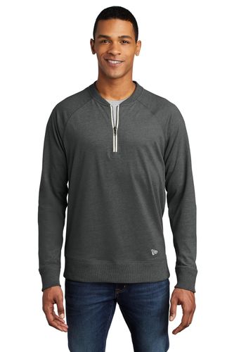 New Era Sueded Cotton Blend 1/4-Zip Pullover image thumbnail