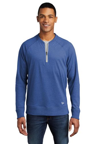 New Era Sueded Cotton Blend 1/4-Zip Pullover image thumbnail
