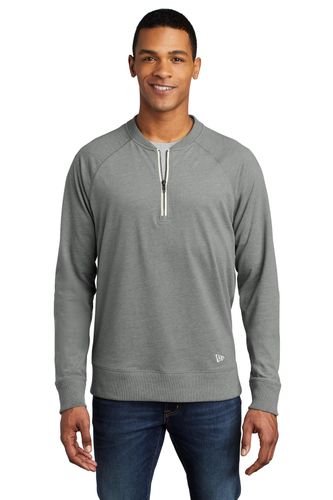 New Era Sueded Cotton Blend 1/4-Zip Pullover image thumbnail