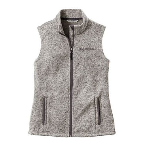 Port Authority Ladies Sweater Fleece Vest image thumbnail