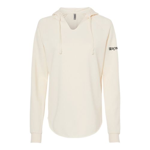Women’s Lightweight California Wave Wash Hooded Sweatshirt image thumbnail