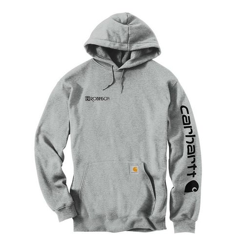 Carhartt Midweight Hooded Logo Sweatshirt image thumbnail
