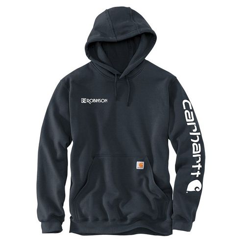 Carhartt Midweight Hooded Logo Sweatshirt image thumbnail