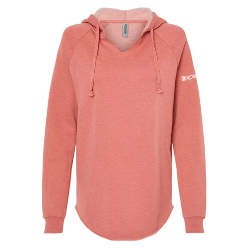 Women’s Lightweight California Wave Wash Hooded Sweatshirt image thumbnail