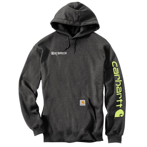 Carhartt Midweight Hooded Logo Sweatshirt image thumbnail