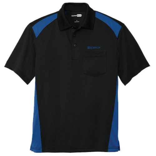 CornerStone Select Snag-Proof Two Way Colorblock Pocket Polo image thumbnail