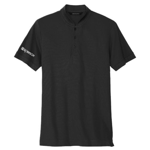 MERCER+METTLE Stretch Pique Henley image thumbnail