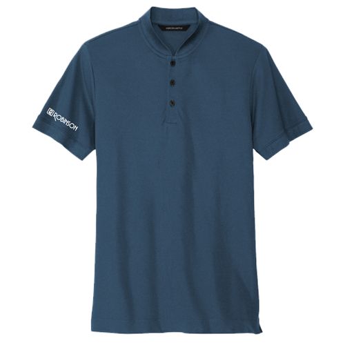 MERCER+METTLE Stretch Pique Henley image thumbnail